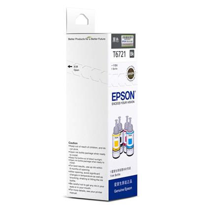 愛普生（EPSON）T6721（C13T672180）黑色墨水瓶