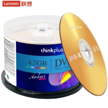聯(lián)想（Lenovo）DVD+R 光盤/刻錄盤 16速4.7GB 臺(tái)產(chǎn)檔案系列 桶裝50片 空白光盤